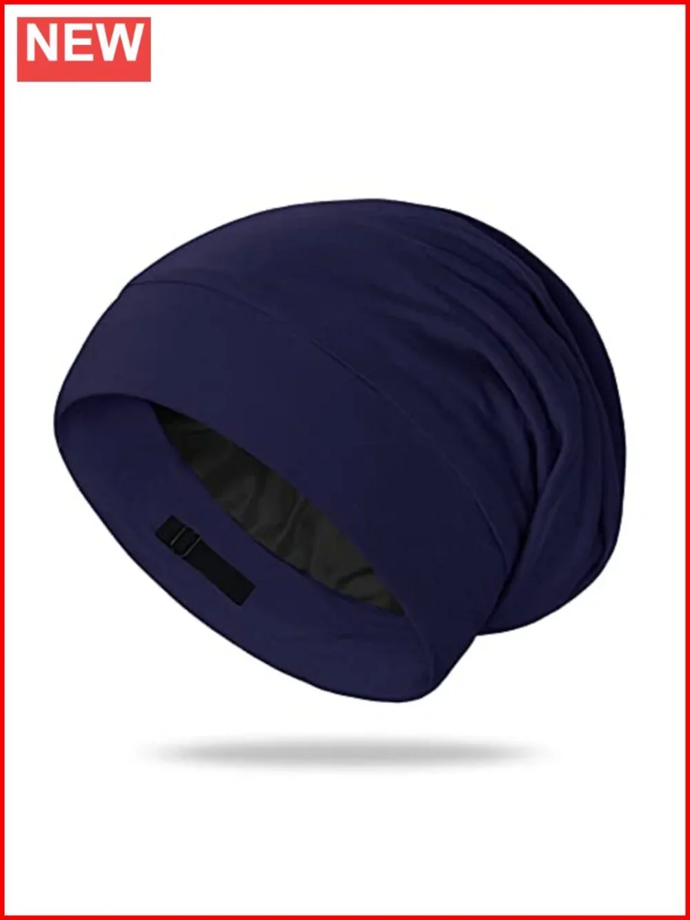 100% Real Mulberry Silk Bonnet for Sleeping - Night Cap for Curly Hair